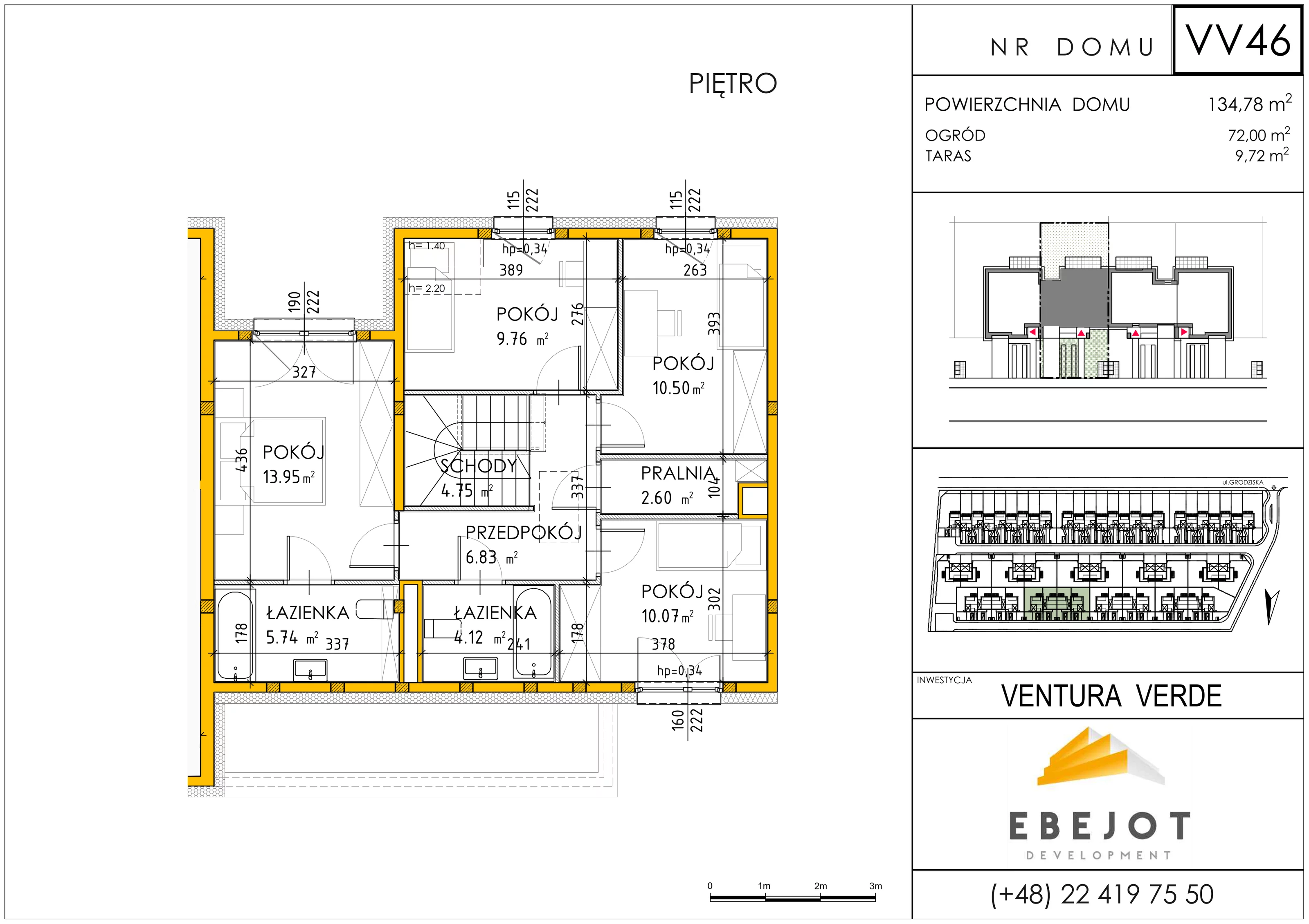 Dom 132,84 m², oferta nr VV46, Ventura Verde, Stara Wieś, ul. Grodziska