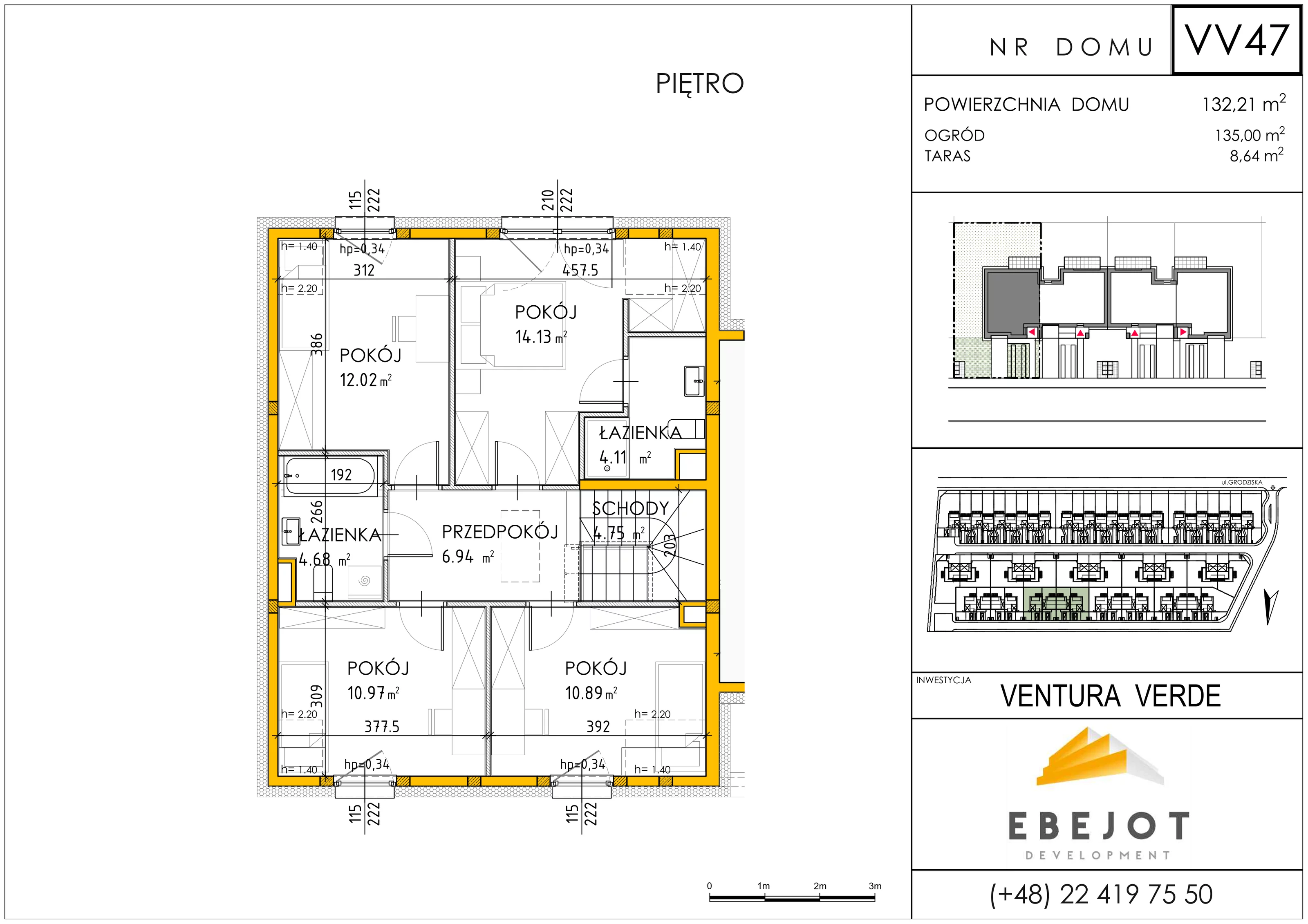 Dom 130,23 m², oferta nr VV47, Ventura Verde, Stara Wieś, ul. Grodziska