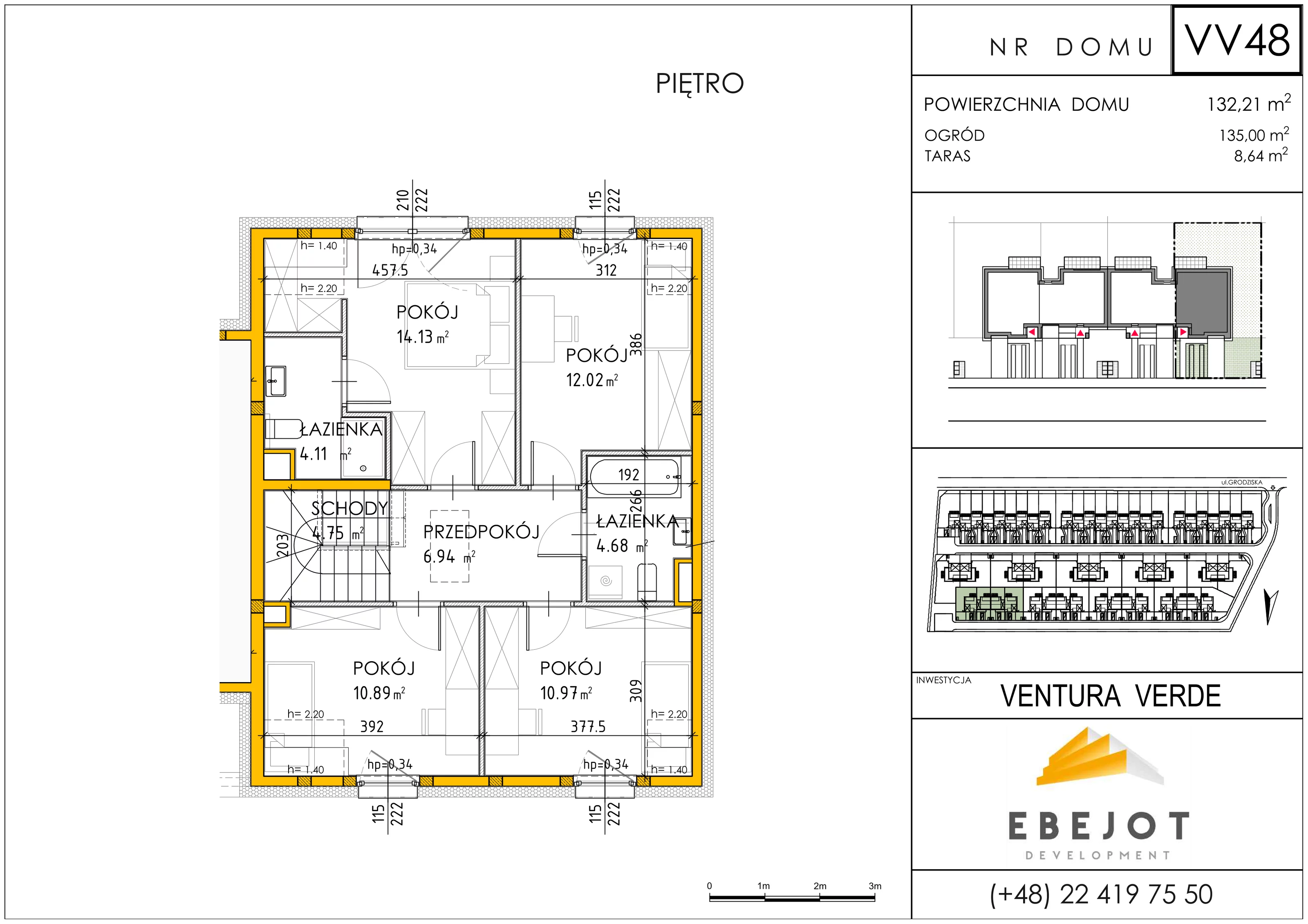 Dom 130,23 m², oferta nr VV48, Ventura Verde, Stara Wieś, ul. Grodziska