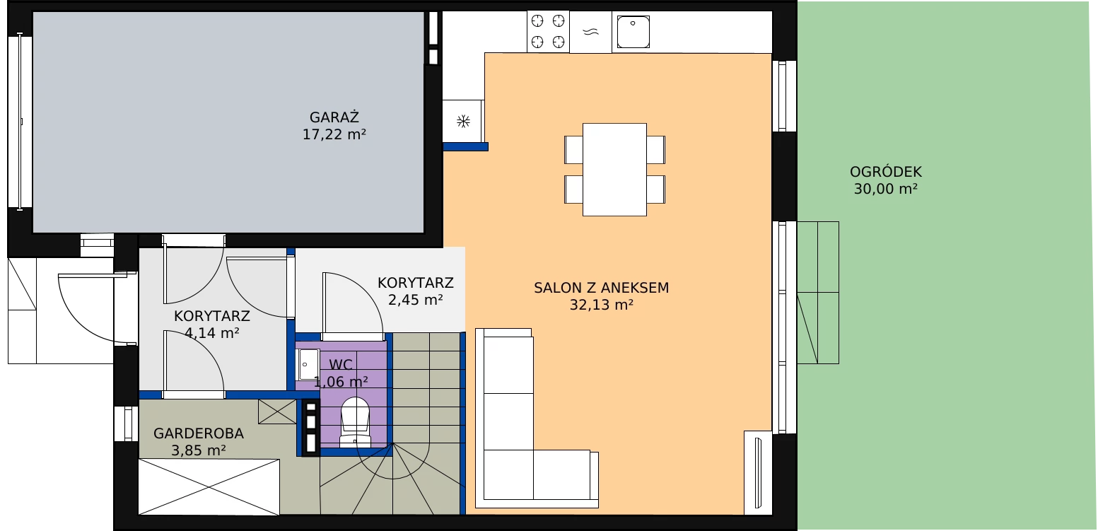 Zalety domu 126.02 m², 32/2