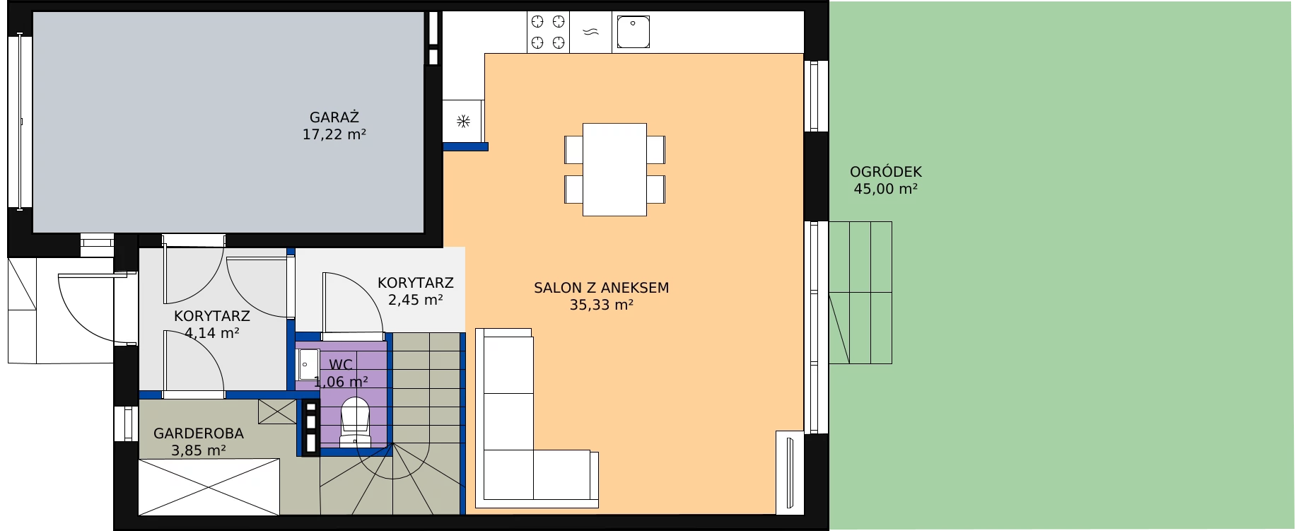Zalety domu 130.89 m², 36/2
