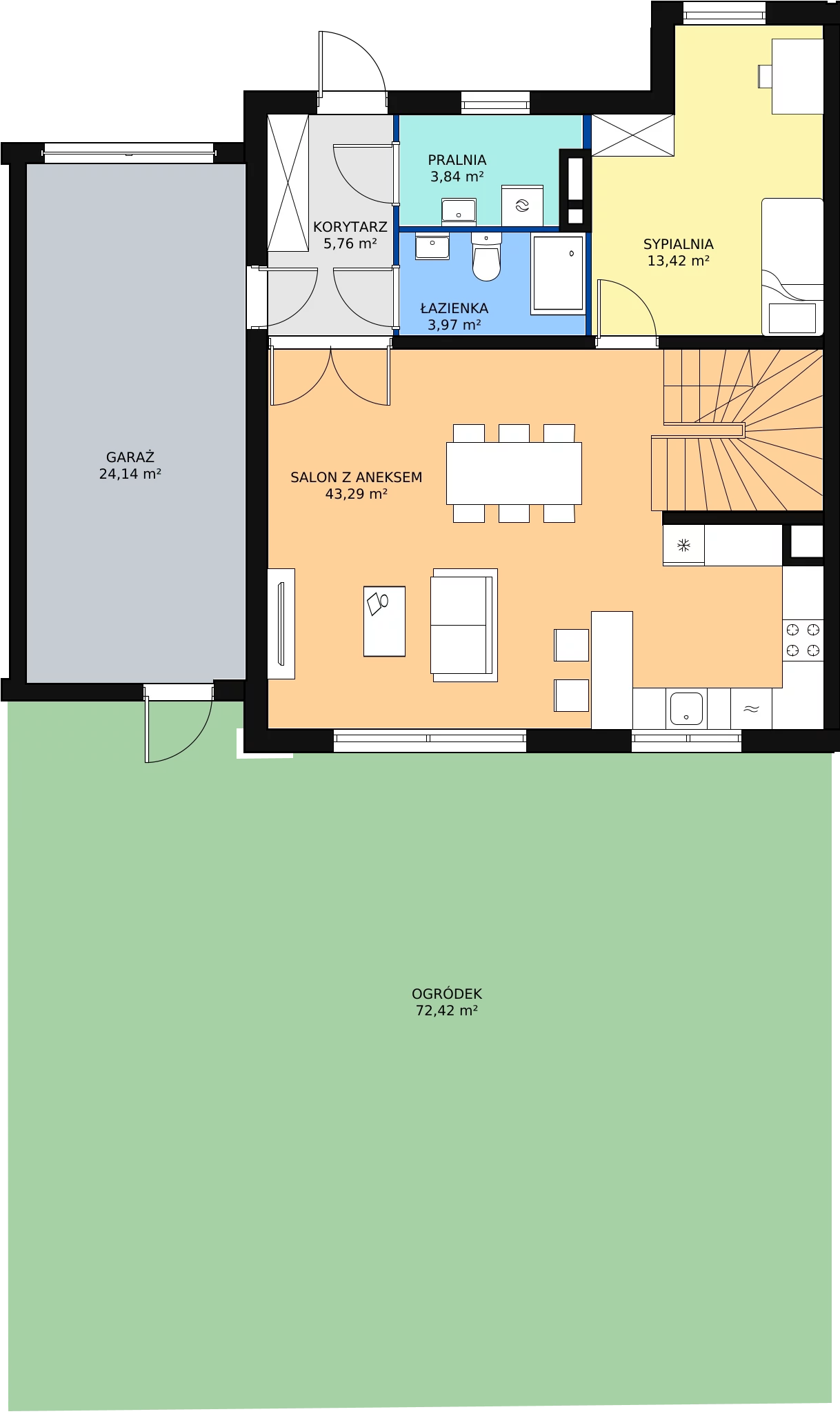 Zalety mieszkania 138.18 m², D4/D4.M2
