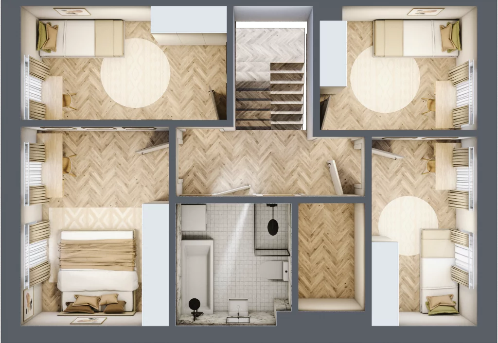 Dom 133,04 m², oferta nr A7/1, ATOM Park, Siechnice, ul. Henryka III