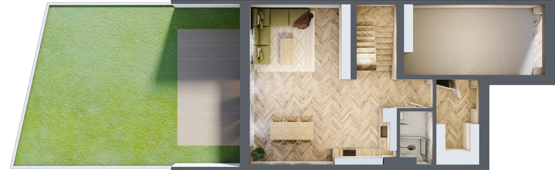Dom 133,04 m², oferta nr A7/3, ATOM Park, Siechnice, ul. Henryka III