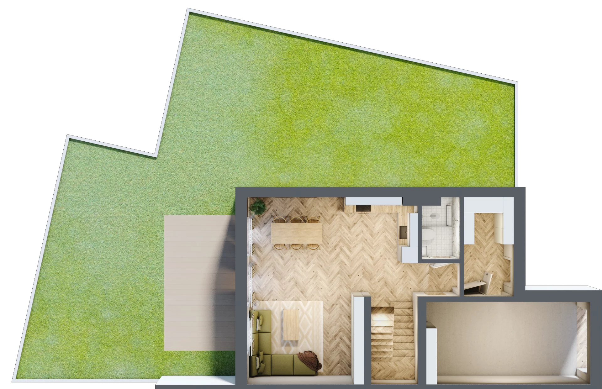 Dom 133,04 m², oferta nr A7/4, ATOM Park, Siechnice, ul. Henryka III