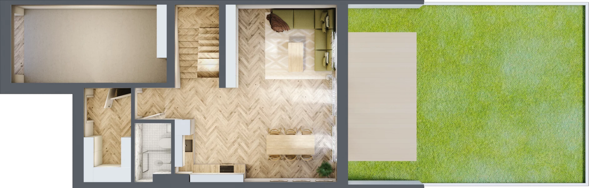 Dom 133,04 m², oferta nr A5/2, ATOM Park, Siechnice, ul. Henryka III