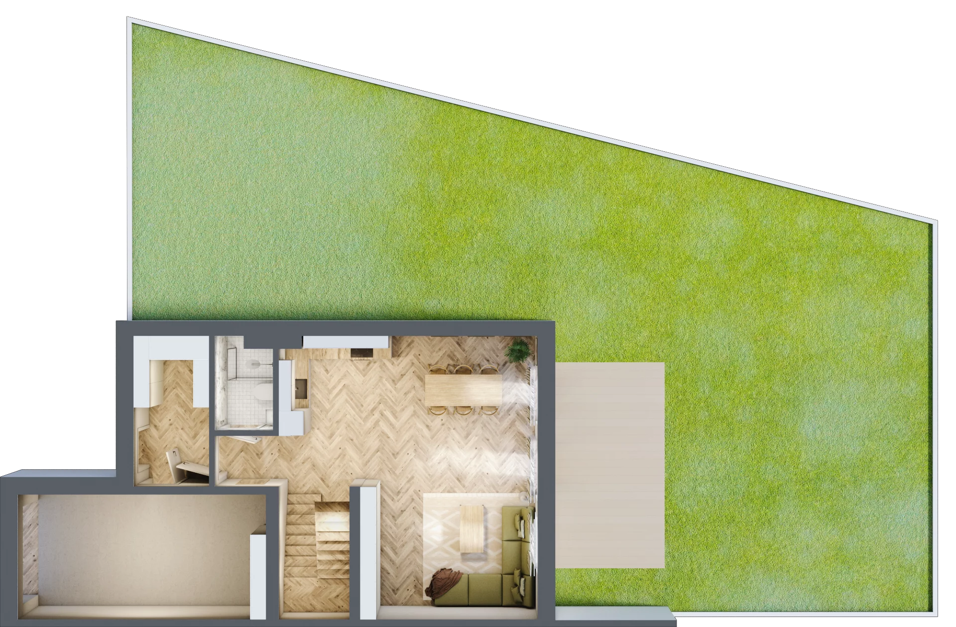 Dom 133,04 m², oferta nr C2/1, ATOM Park, Siechnice, ul. Henryka III