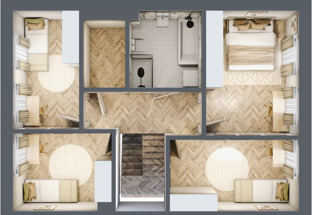 Dom 133,04 m², oferta nr C2/1, ATOM Park, Siechnice, ul. Henryka III