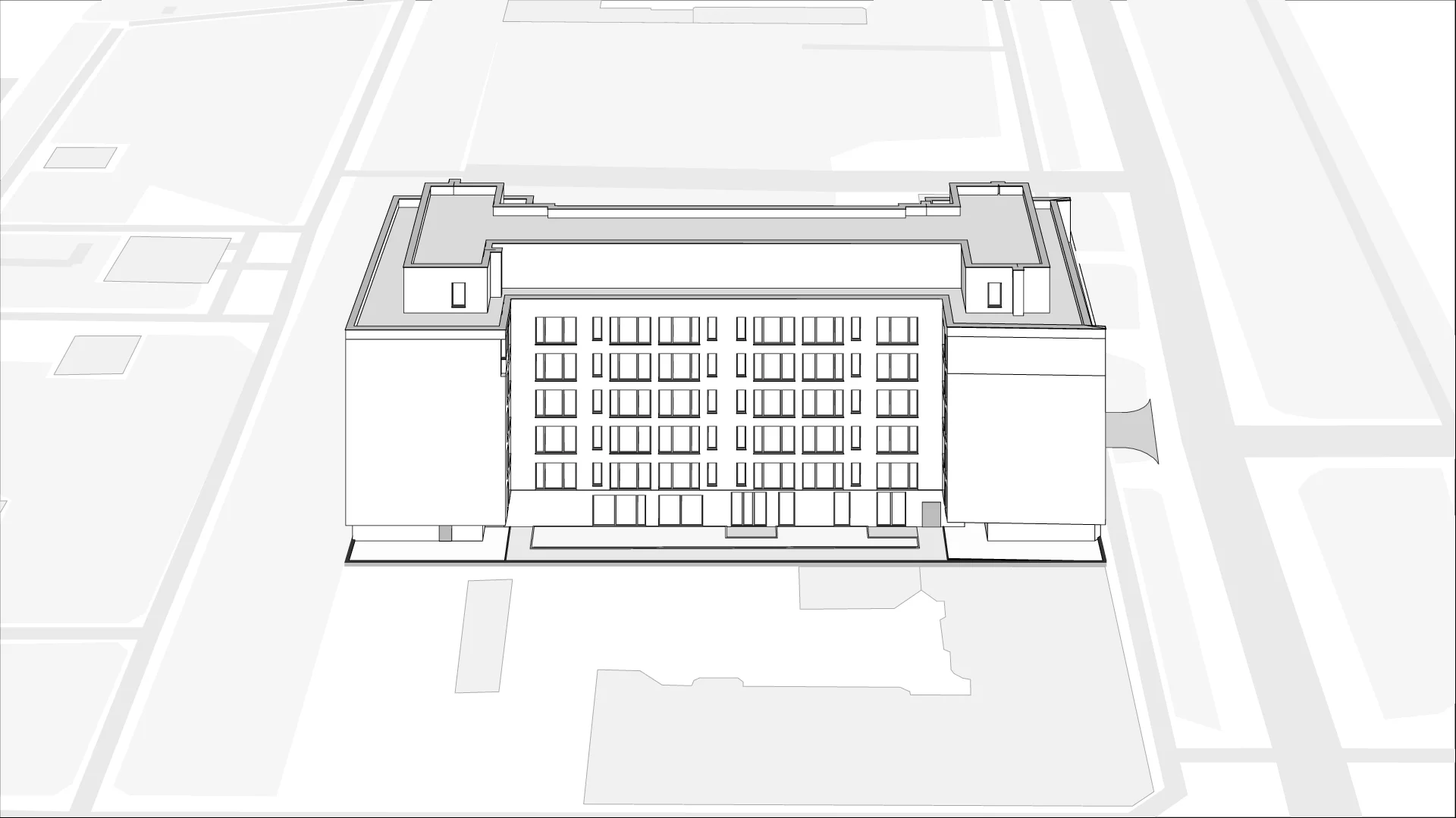 Wirtualna makieta 3D inwestycji Stalowa 65 - przy metrze