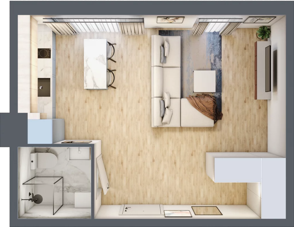 1 pokój, apartament inwestycyjny 32,42 m², piętro 2, oferta nr 63, Stalowa 65 - przy metrze, Warszawa, Praga Północ, Nowa Praga, ul. Stalowa 65