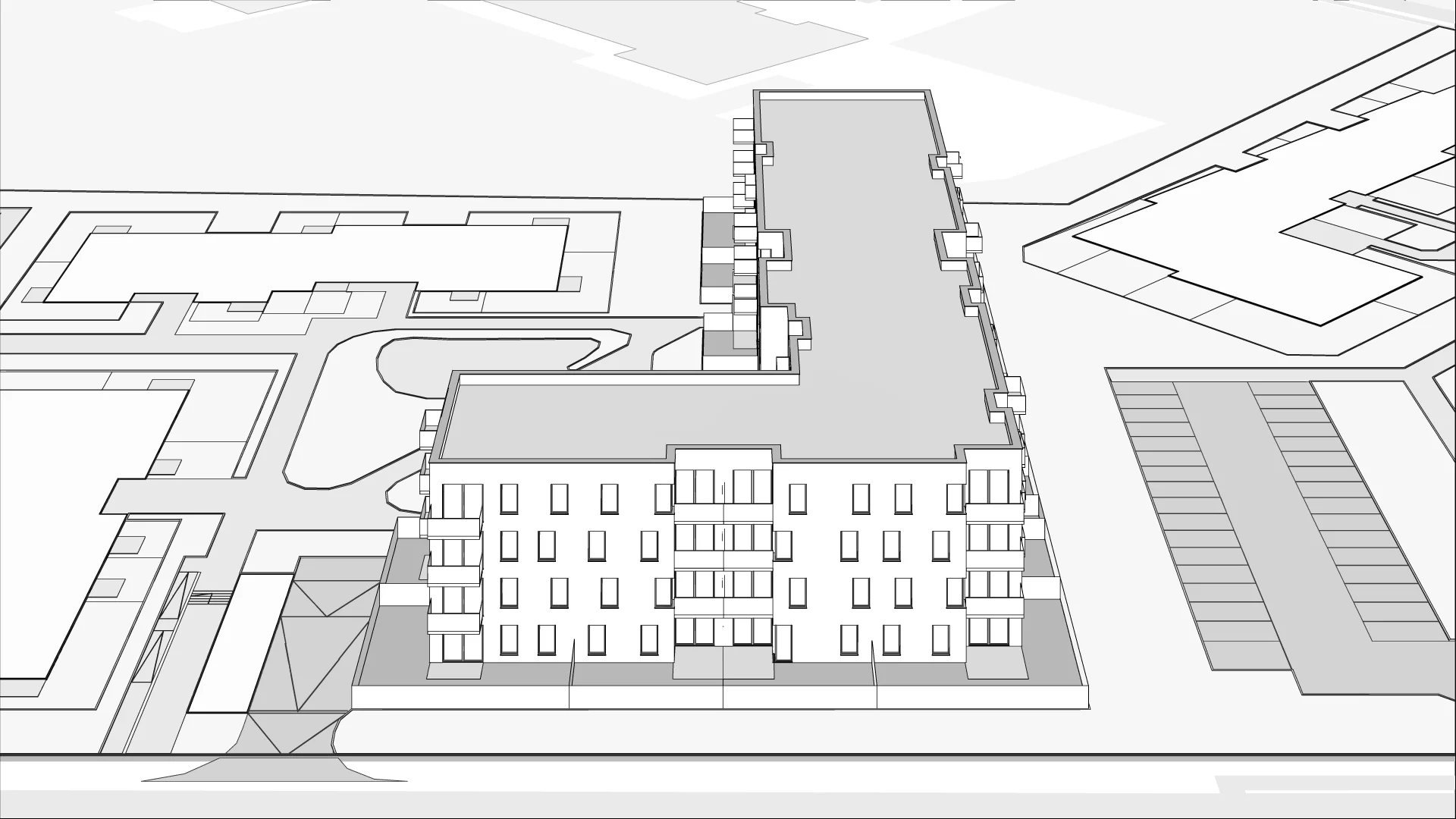 Wirtualna makieta 3D mieszkania 50.58 m², E_66