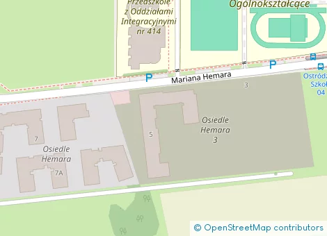 Lokalizacja inwestycji Osiedle Hemara 3