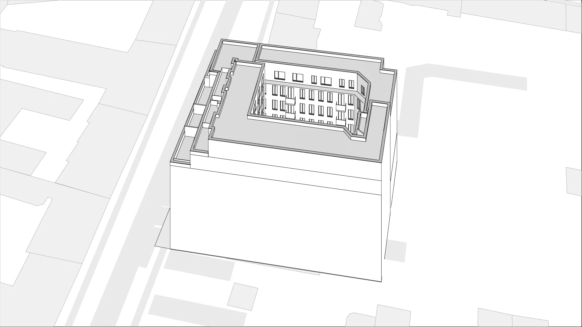 Wirtualna makieta 3D mieszkania 25.47 m², B65