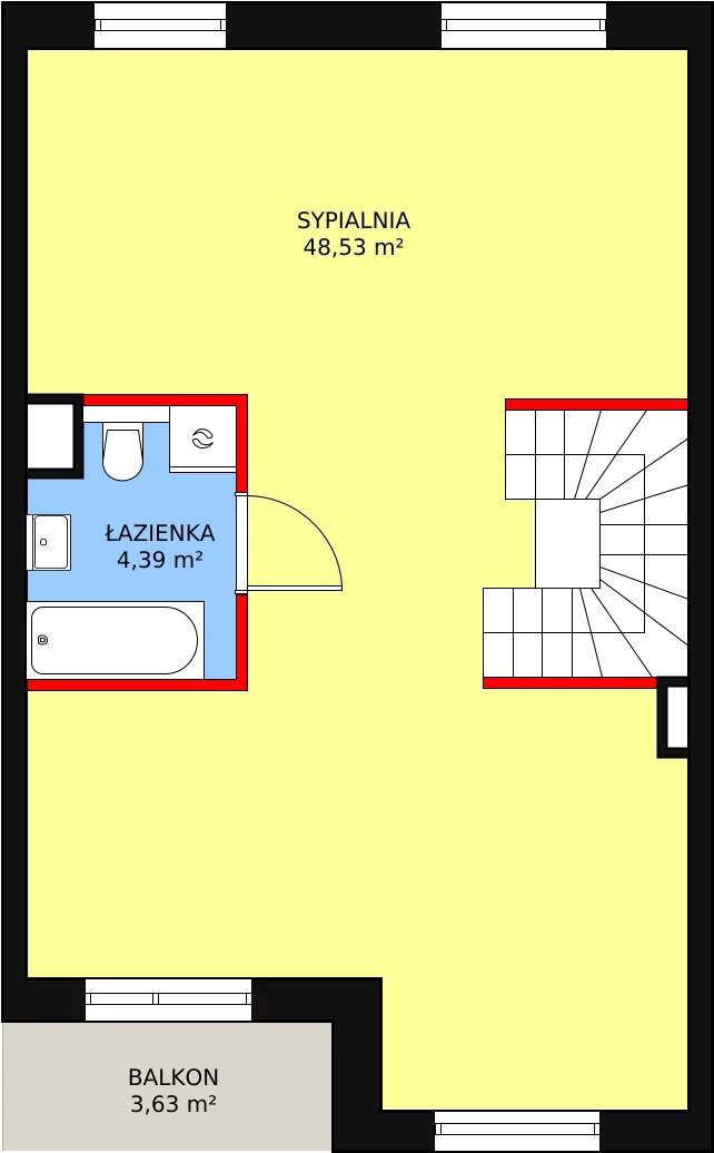 Dom i rezydencja 136,45 m², oferta nr 33, Ogrody Szymborskiej, Wrocław, Wojszyce, Krzyki, ul. W. Szymborskiej 2-43