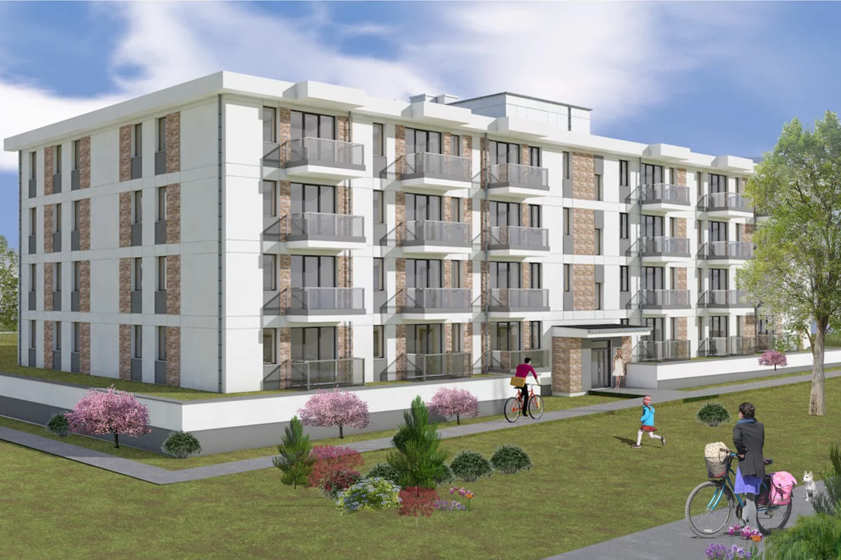 Apartamenty Osiedle Zielony Zakątek - Etap II Wołomin ul. Legionów 142A/144