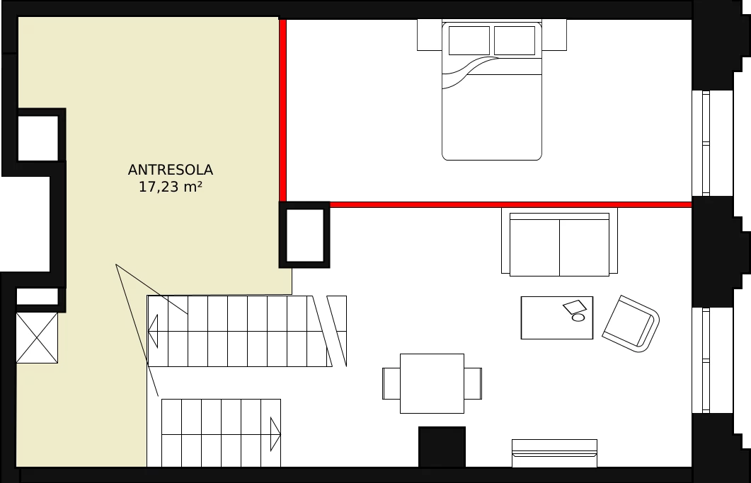 Mieszkanie 73,92 m², piętro 2, oferta nr AA.12, Strefa Progress, Łódź, Śródmieście, Śródmieście-Wschód, al. Kościuszki 132 / ul. Piotrkowska 217