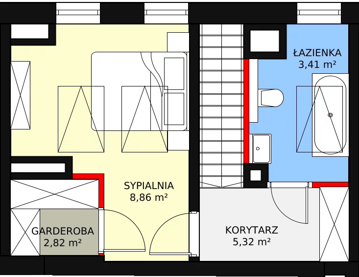 Apartament 94,65 m², piętro 3, oferta nr M028, Warzelnia, Warszawa, Praga Północ, Nowa Praga, ul. Szwedzka 28