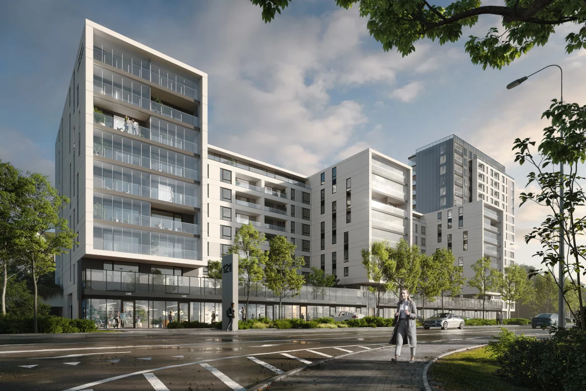 Apartamenty Legionów 121 Gdynia Redłowo ul. Legionów 121