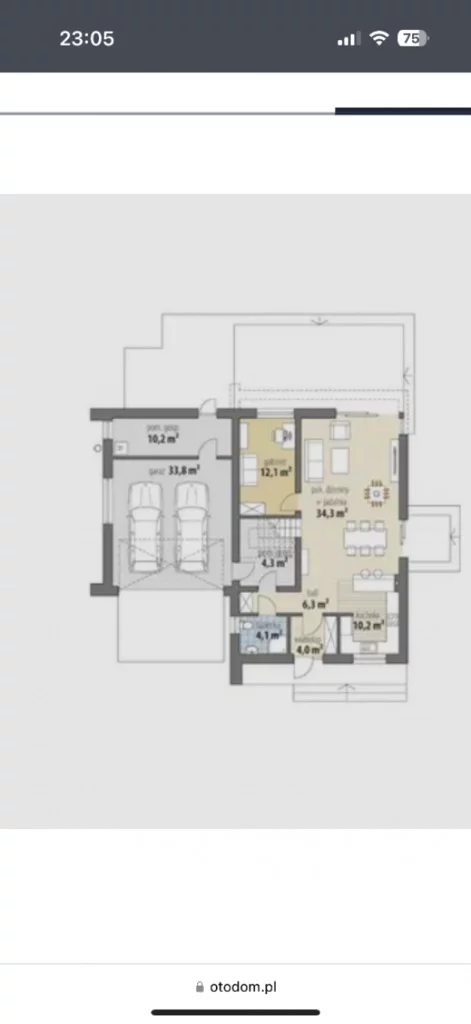 Dom 183,20 m², oferta nr , 22213/3470/ODS, Mokra