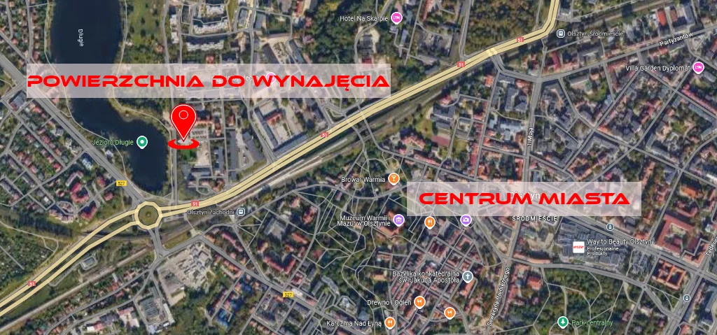 Lokal użytkowy 100,00 m², Olsztyn, Wynajem