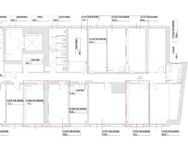 Biuro 280,00 m², Katowice, Osiedle Paderewskiego-Muchowiec, Dolina Trzech Stawów, Zygmunta Krasińskiego, Wynajem