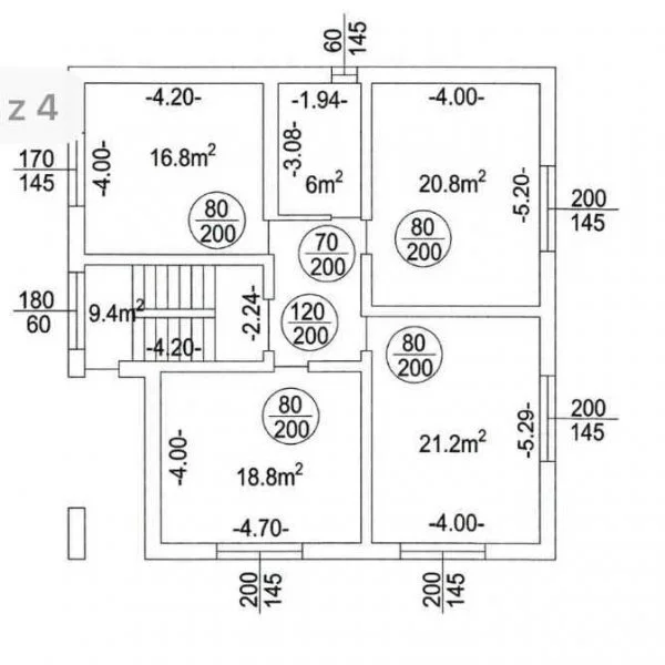 4 pokoje, mieszkanie 90,00 m², piętro 1, oferta nr , 15479/3470/OMS, Chełm Śląski