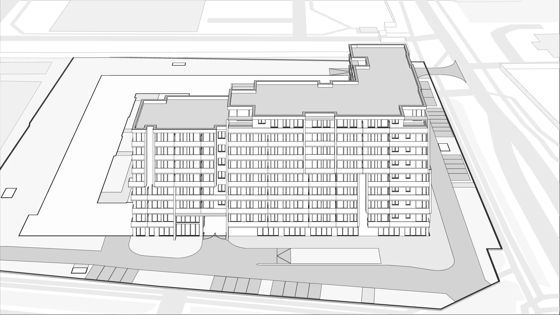 Wirtualna makieta 3D mieszkania 40.17 m², WJ-E1-LM-25