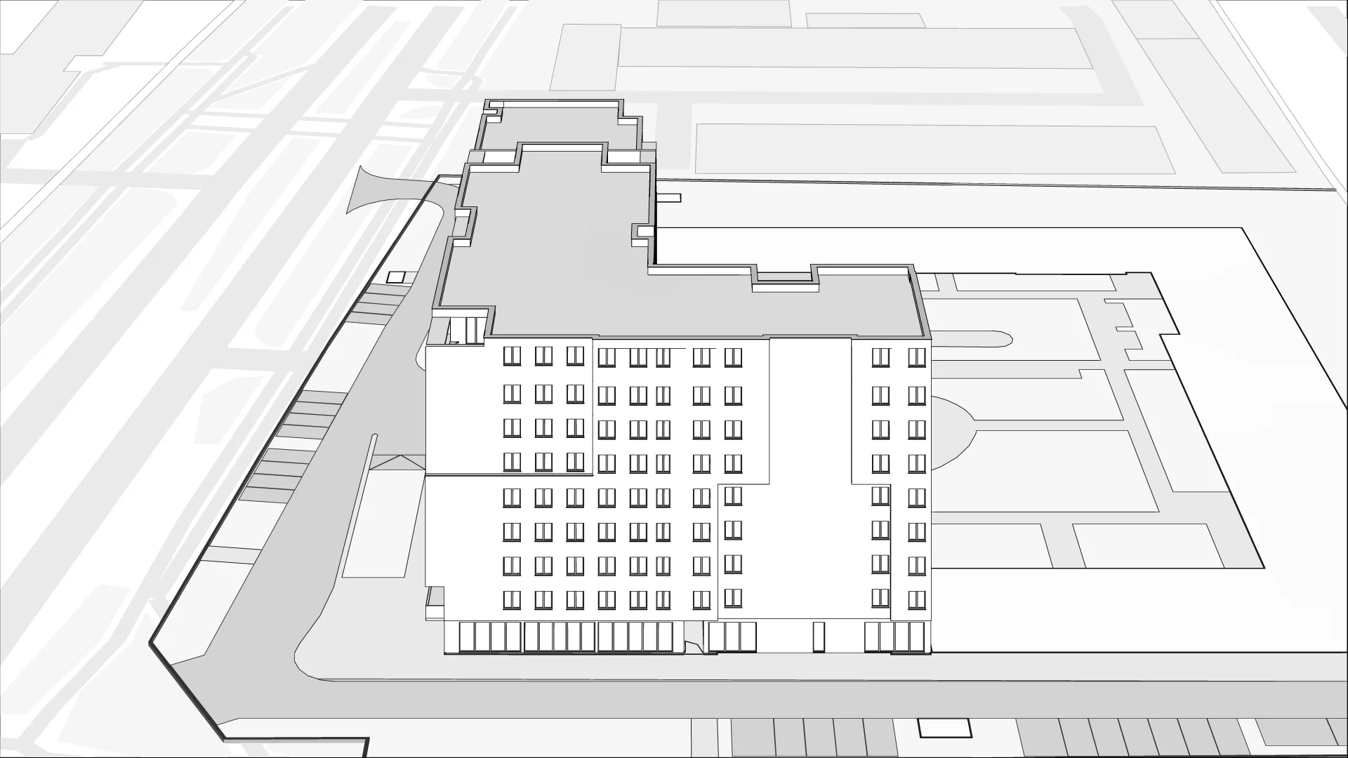 Wirtualna makieta 3D mieszkania 57.58 m², WJ-E1-LM-120