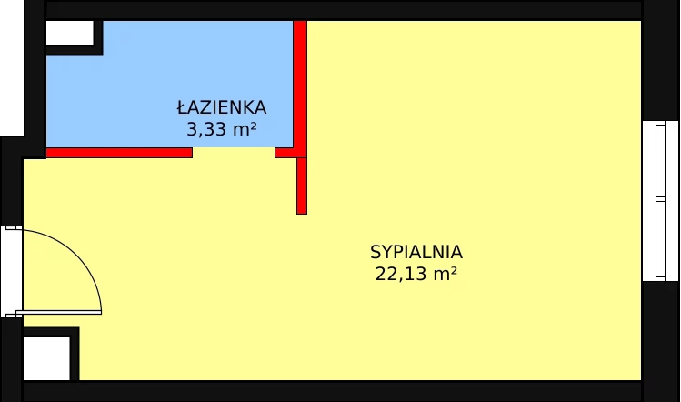 Lokal inwestycyjny 25,46 m², piętro 1, oferta nr SP--LU-08, Saski Point, Lublin, Wieniawa, Wieniawa, ul. Długosza 6B