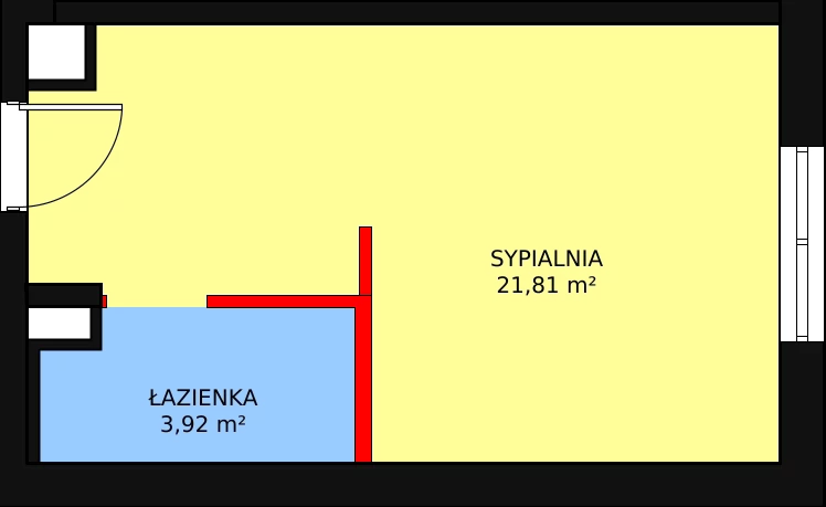 Lokal inwestycyjny 25,73 m², piętro 1, oferta nr SP--LU-10, Saski Point, Lublin, Wieniawa, Wieniawa, ul. Długosza 6B