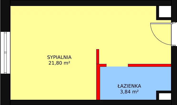 Lokal inwestycyjny 25,64 m², piętro 1, oferta nr SP--LU-13, Saski Point, Lublin, Wieniawa, Wieniawa, ul. Długosza 6B