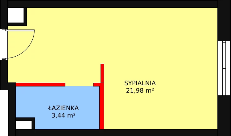 Lokal inwestycyjny 25,42 m², piętro 2, oferta nr SP--LU-19, Saski Point, Lublin, Wieniawa, Wieniawa, ul. Długosza 6B