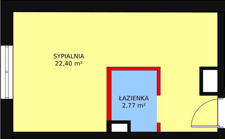 Lokal inwestycyjny 25,17 m², piętro 2, oferta nr SP--LU-28, Saski Point, Lublin, Wieniawa, Wieniawa, ul. Długosza 6B