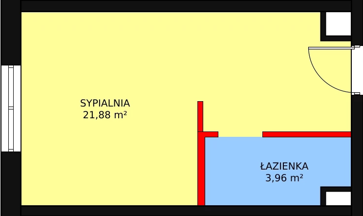 Lokal inwestycyjny 25,84 m², parter, oferta nr SP--LU-54, Saski Point, Lublin, Wieniawa, Wieniawa, ul. Długosza 6B