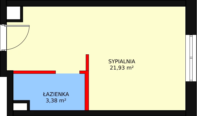 1 pokój, mieszkanie 25,31 m², piętro 3, oferta nr SP--LU-31, Saski Point, Lublin, Wieniawa, Wieniawa, ul. Długosza 6B