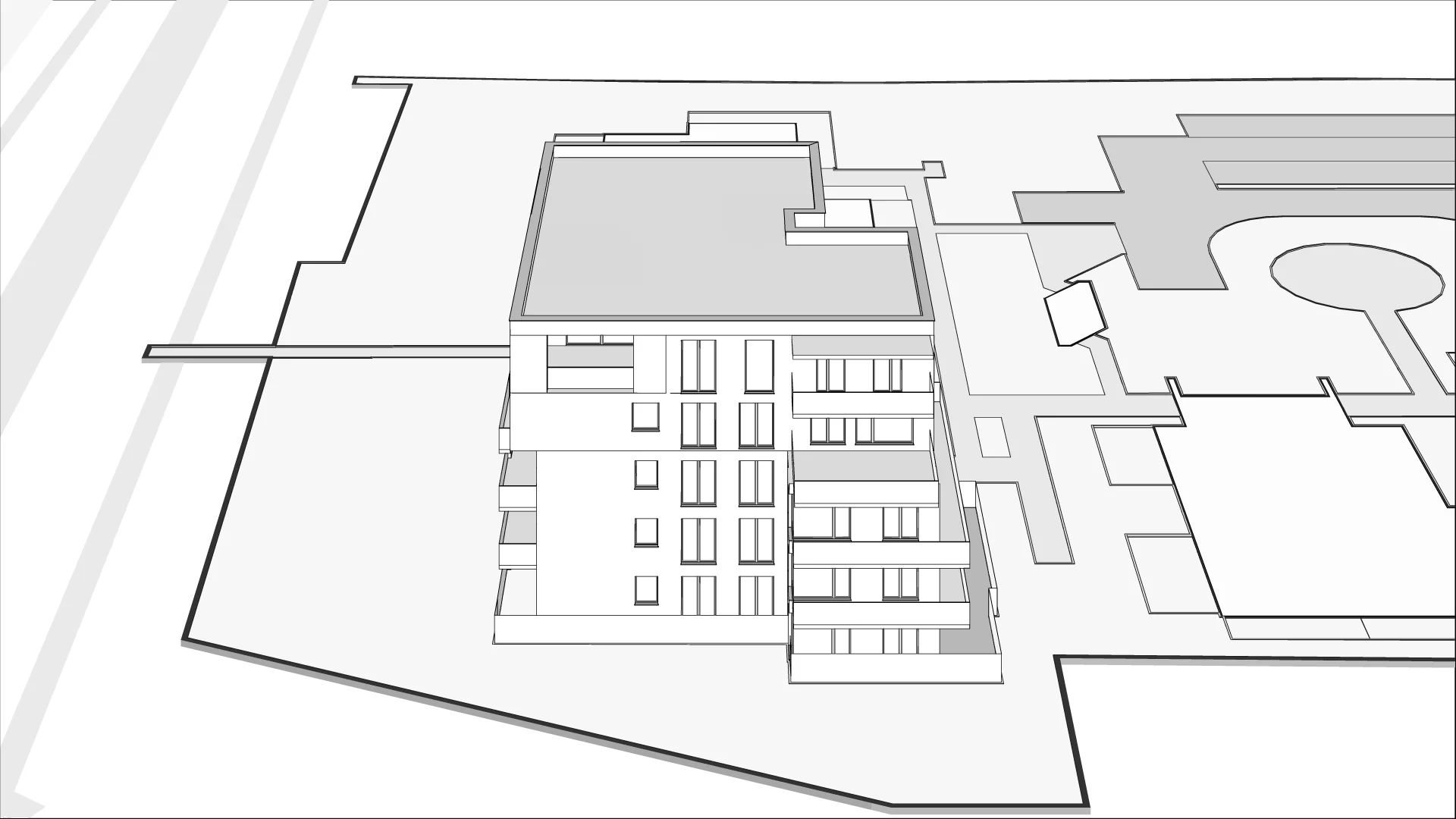 Wirtualna makieta 3D apartamentu 90.62 m², LM-31