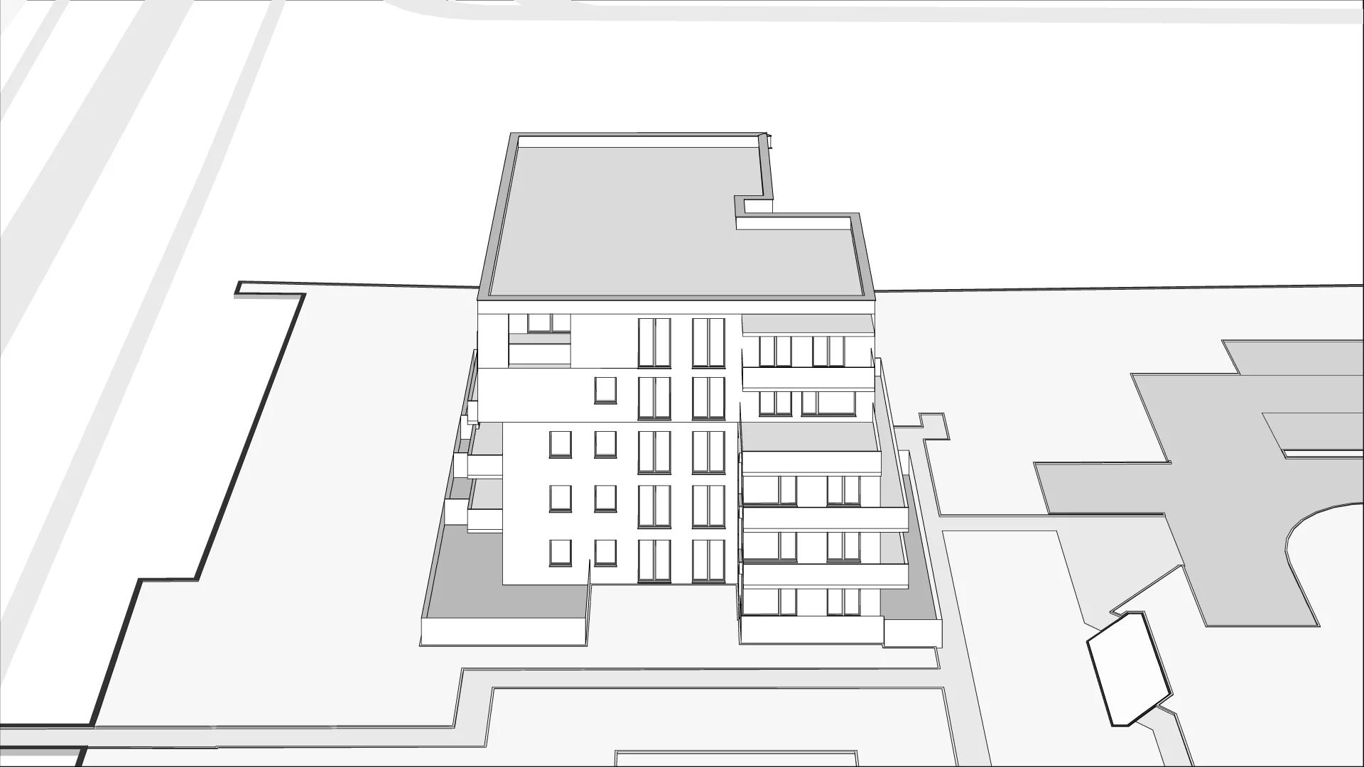 Wirtualna makieta 3D mieszkania 75.74 m², LM-47