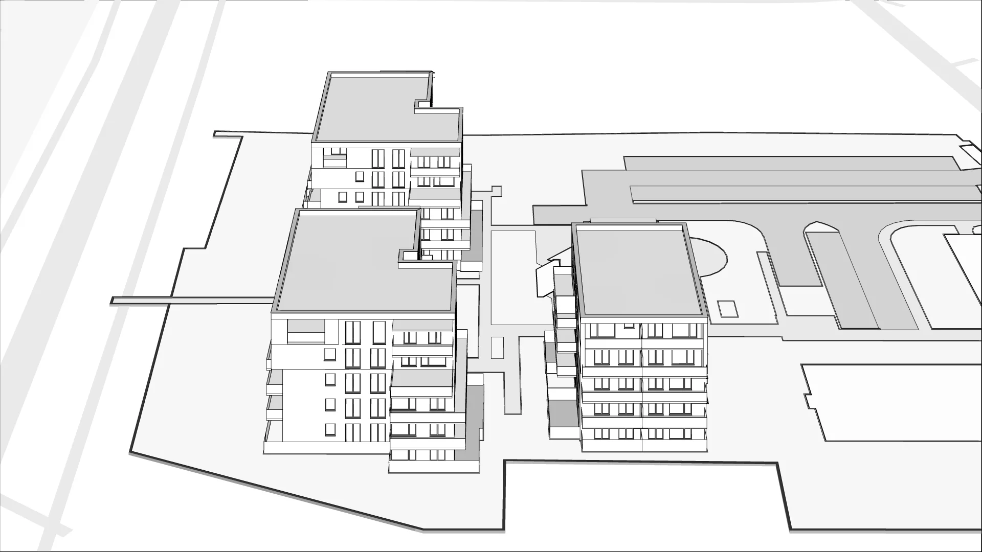 Wirtualna makieta 3D inwestycji Orkana Residence II etap