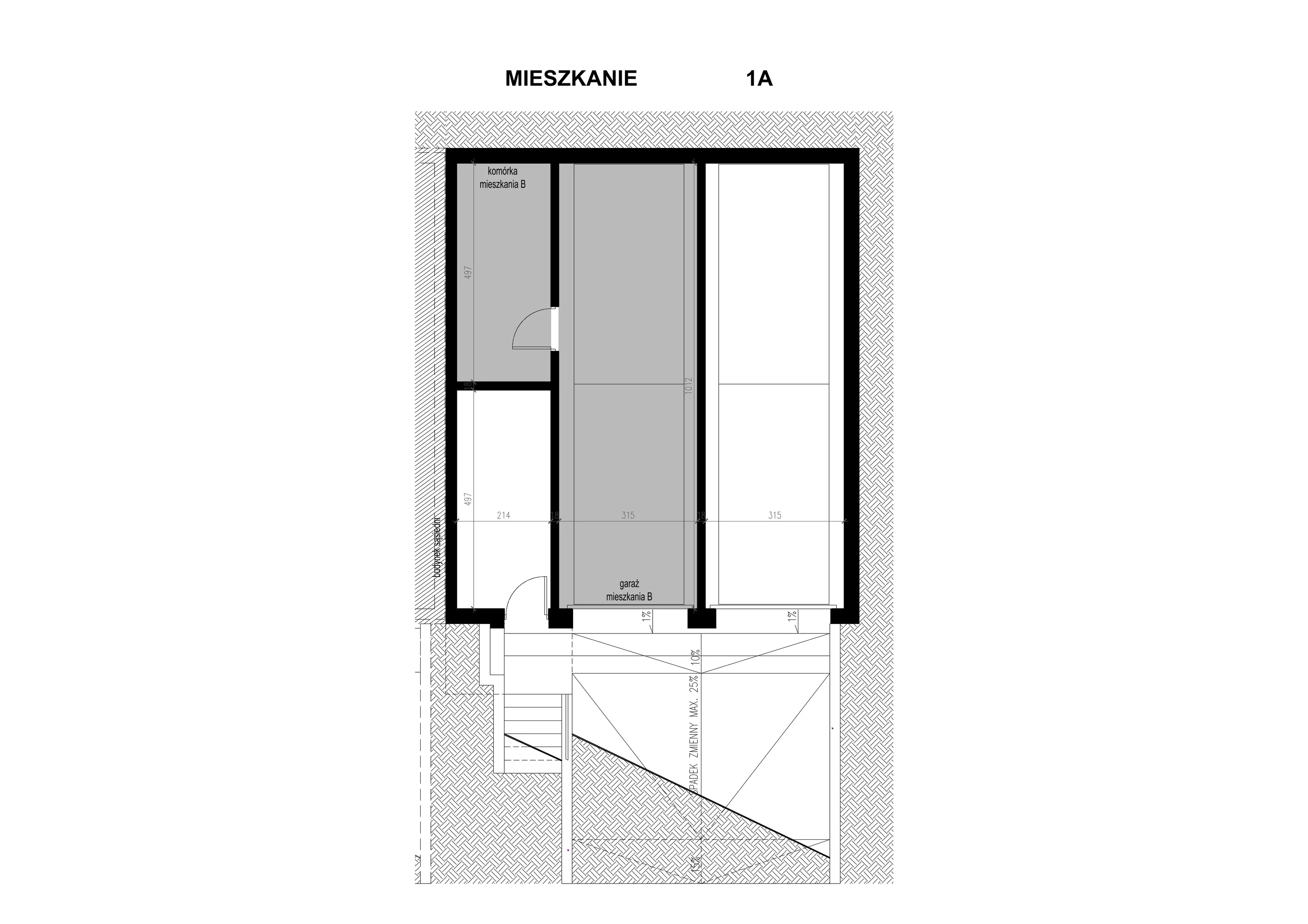 Apartament 80,15 m², parter, oferta nr 1.1A, Osiedle BO, Wrocław, Kowale, ul. Bociana