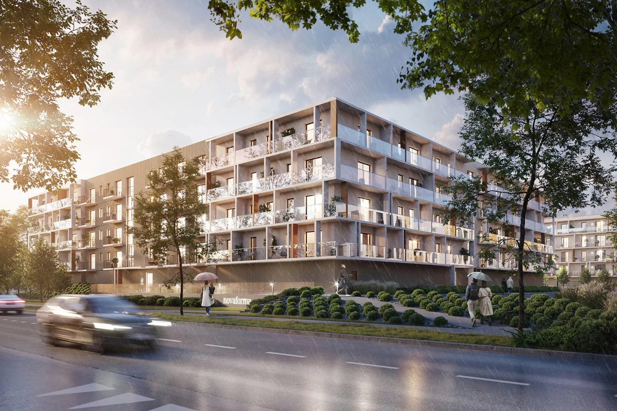 Nowe Mieszkanie, 48,76 m², 2 pokoje, 4 piętro, oferta nr A2.5.02