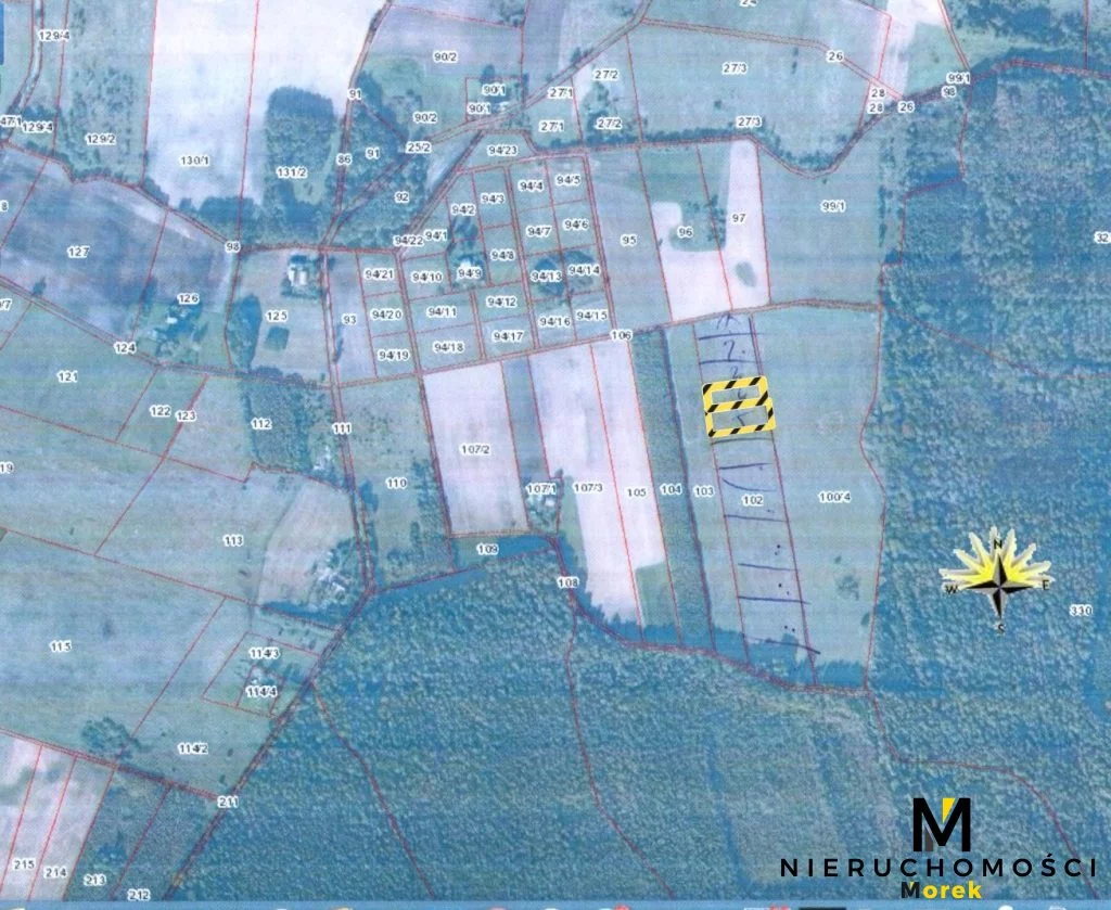 Działka 3 097,00 m², oferta nr , KMO-GS-1057, Będzino
