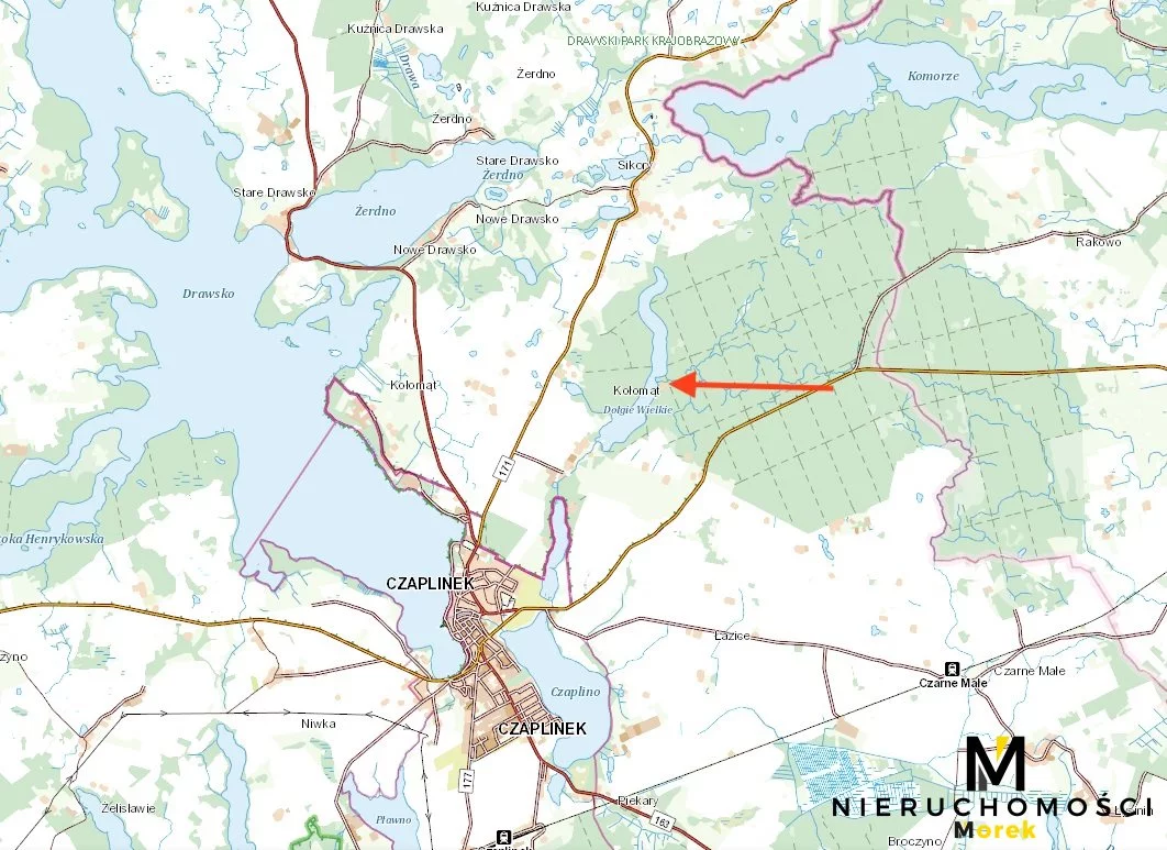 Działka 3 100,00 m², oferta nr , KMO-GS-1759, Czaplinek