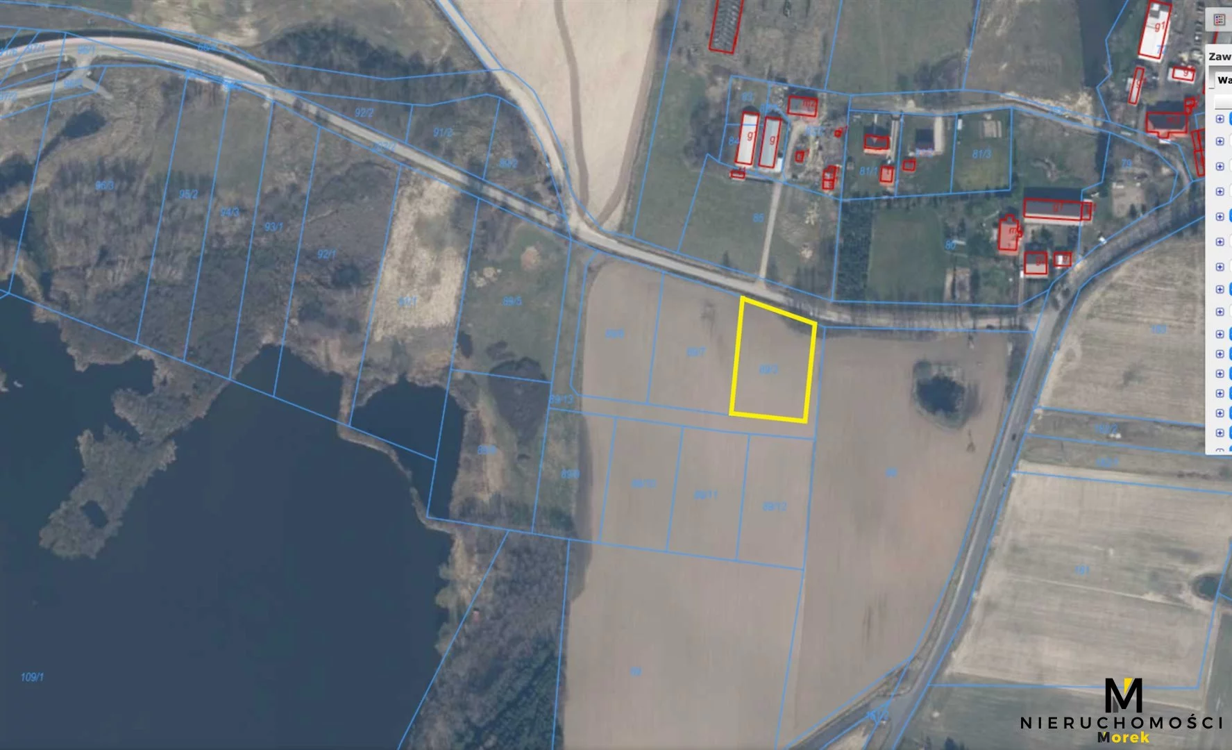Działka 2 839,00 m², oferta nr , KMO-GS-1588, Dygowo