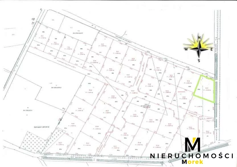 Działka 1 301,00 m², oferta nr , KMO-GS-1663, Karnice