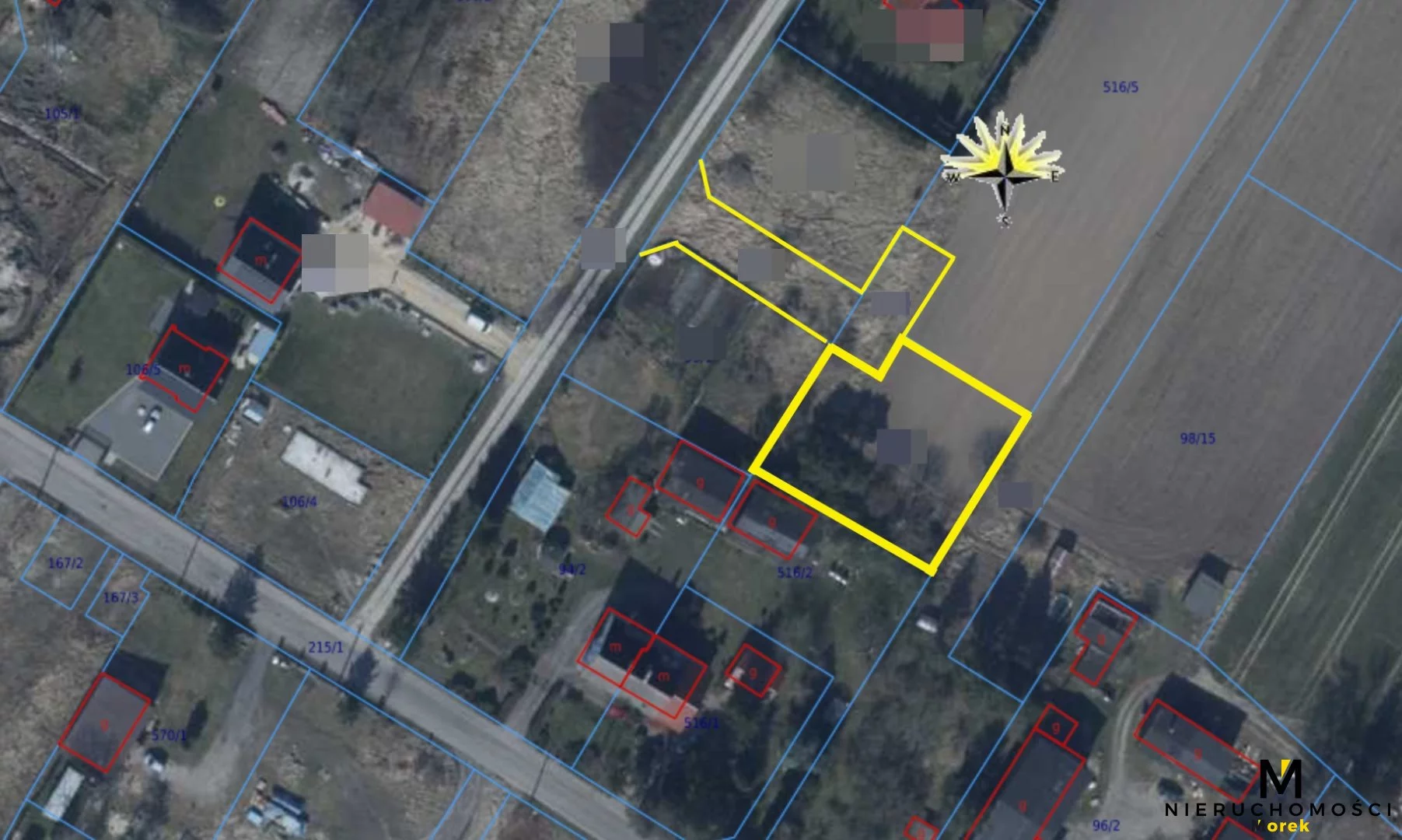 Działka 1 069,00 m², oferta nr , KMO-GS-2203, Kołobrzeg, Śliwkowa