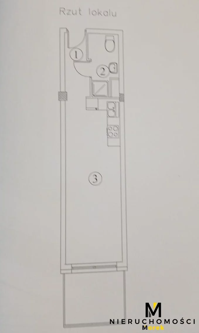 1 pokój, mieszkanie 30,55 m², piętro 2, oferta nr , KMO-MS-2285, Kołobrzeg, Sienkiewicza