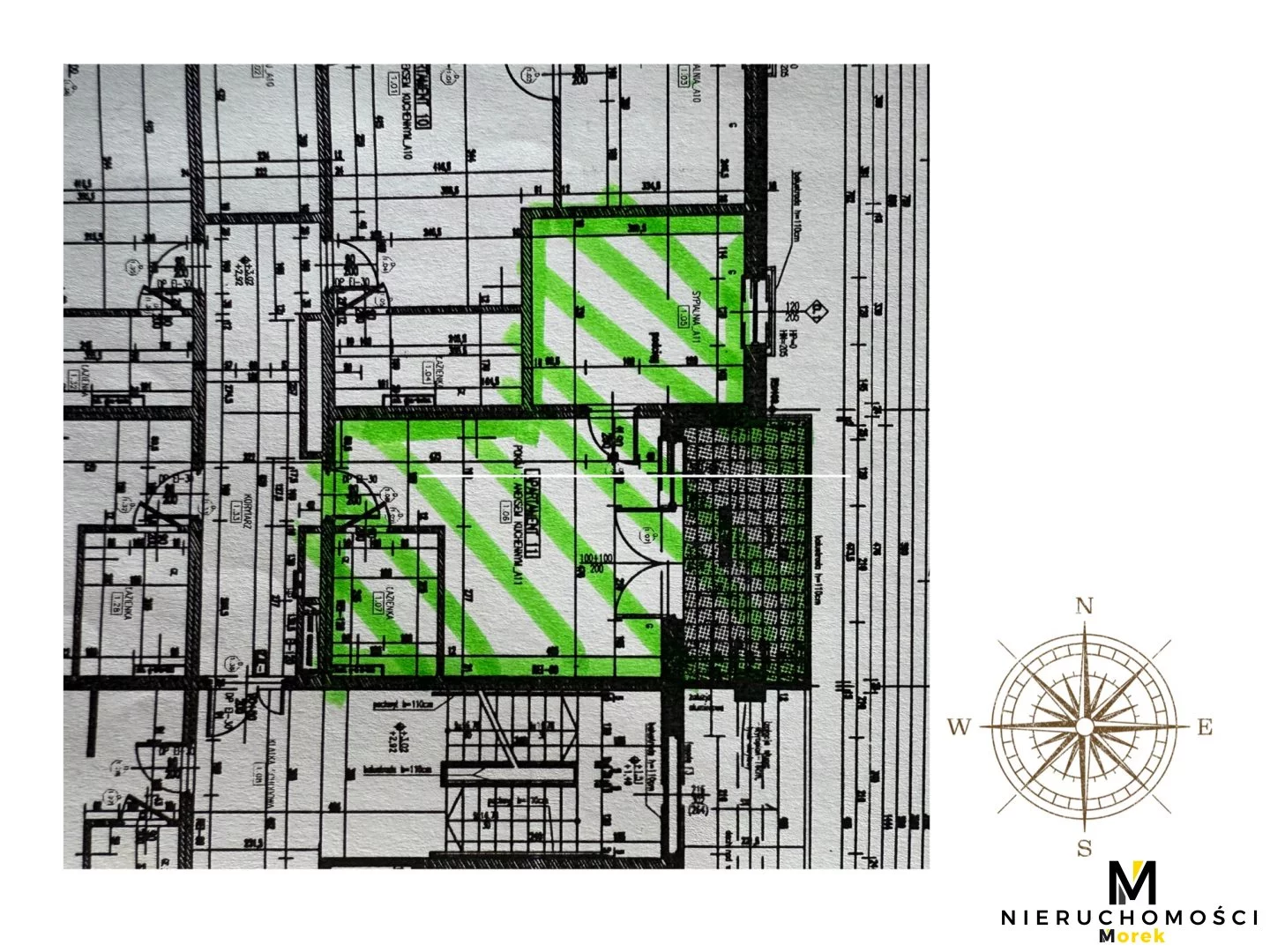 2 pokoje, mieszkanie 41,82 m², piętro 1, oferta nr , KMO-MS-2215, Ustronie Morskie, Lotnicza