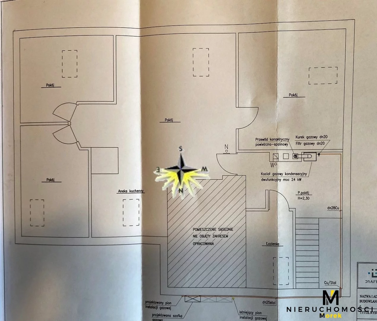 4 pokoje, mieszkanie 63,70 m², piętro 2, oferta nr , KMO-MS-2230, Ustronie Morskie, Kołobrzeska