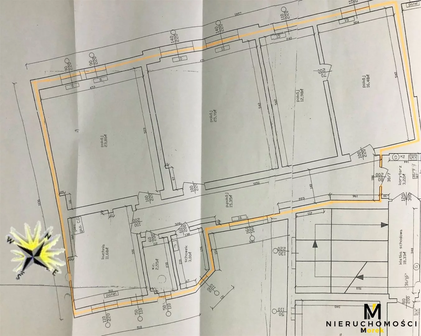 4 pokoje, mieszkanie 111,75 m², piętro 2, oferta nr , KMO-MS-2241, Kołobrzeg, Unii Lubelskiej