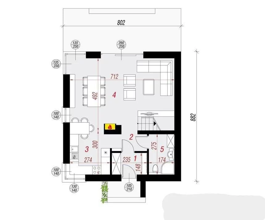 Dom 94,00 m², oferta nr , 1415/17584/ODS, Górki